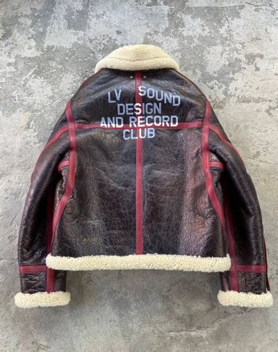 louis vuitton sound design and record club|Louis Vuitton Shearling Aviator Jacket ‘Sound Design Record .